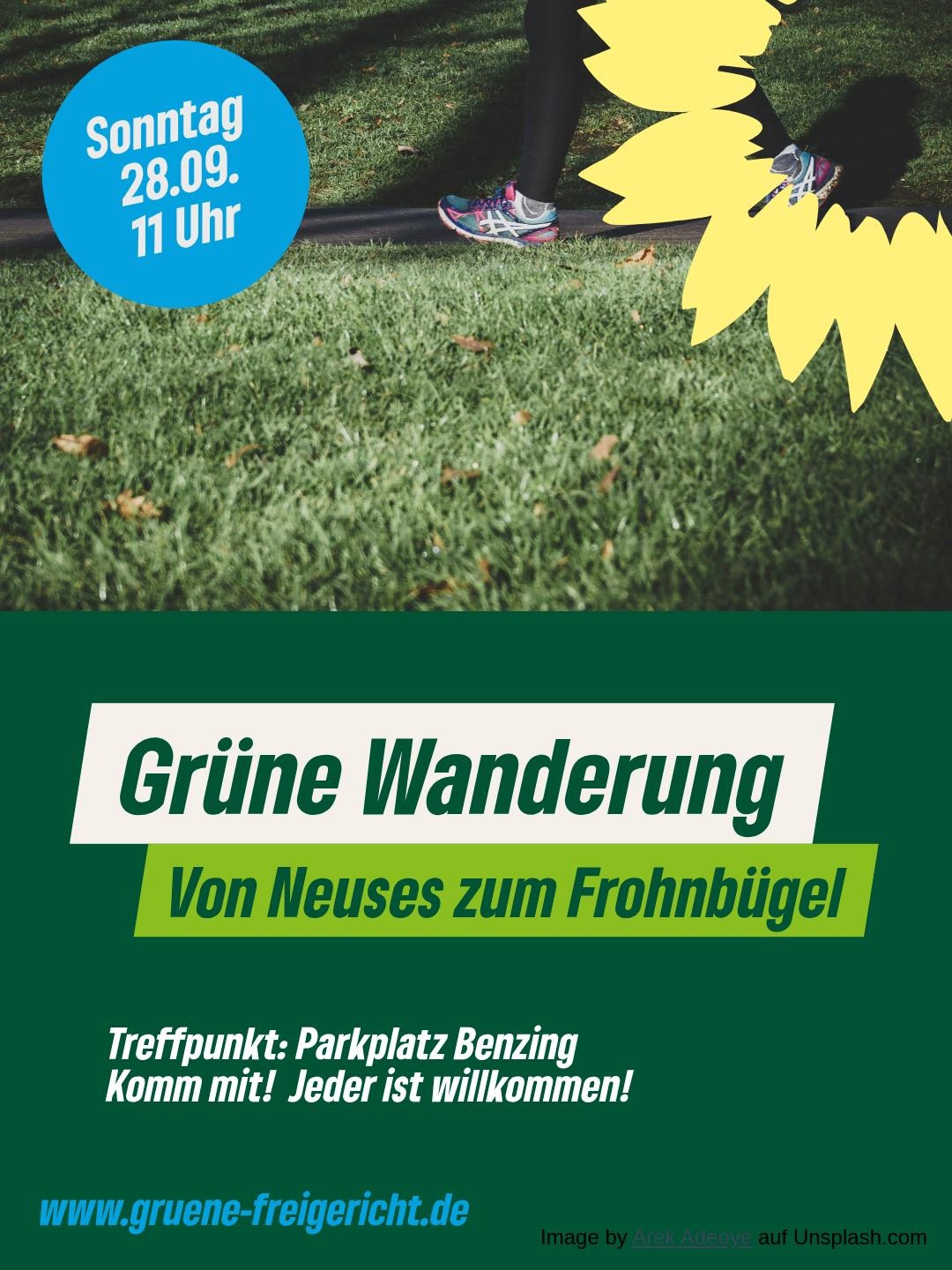 Gruene Wanderung am 28.9.25
